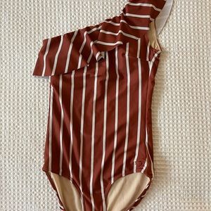 Albion Fit one shoulder swimsuit